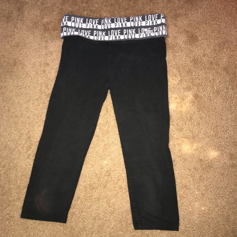 XS Victoria’s Secret PINK cropped leggings